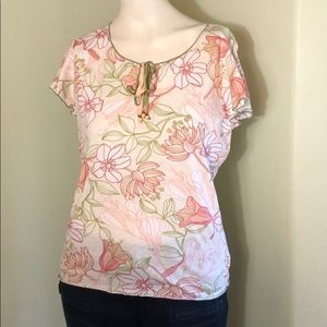 Velvet Brand Shirt With Floral Pattern